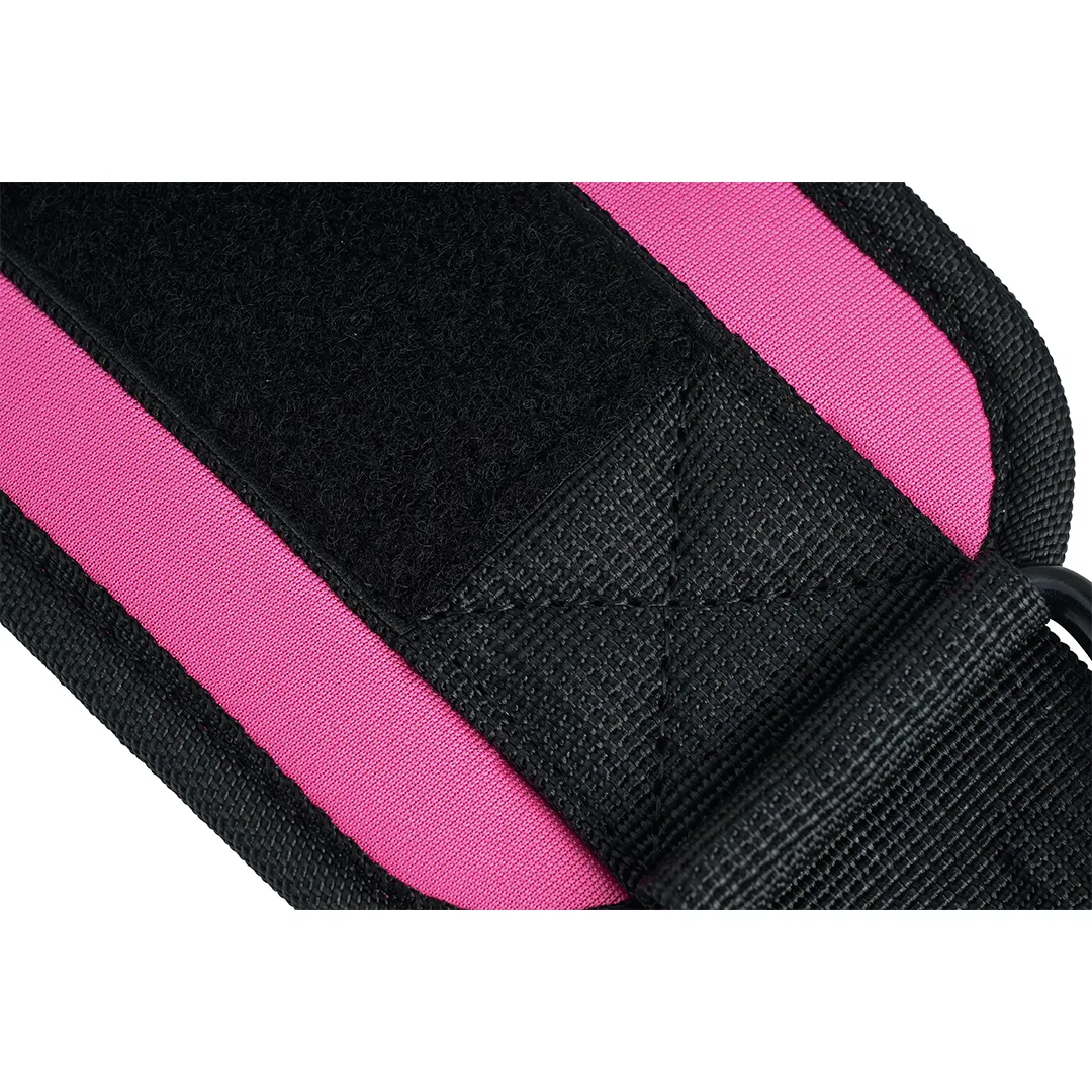 ankle straps, pink