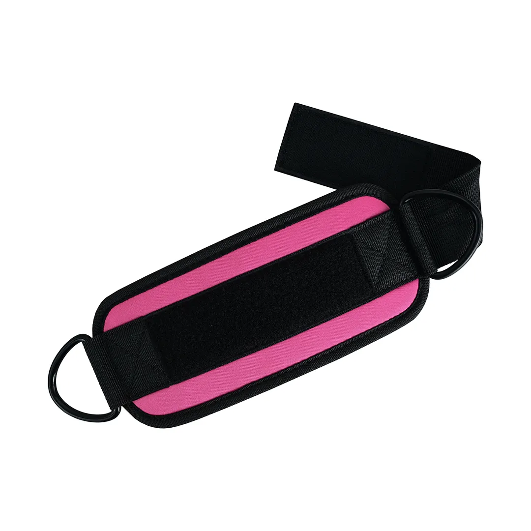 ankle straps, pink