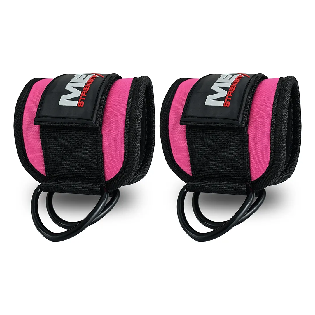 ankle straps, pink