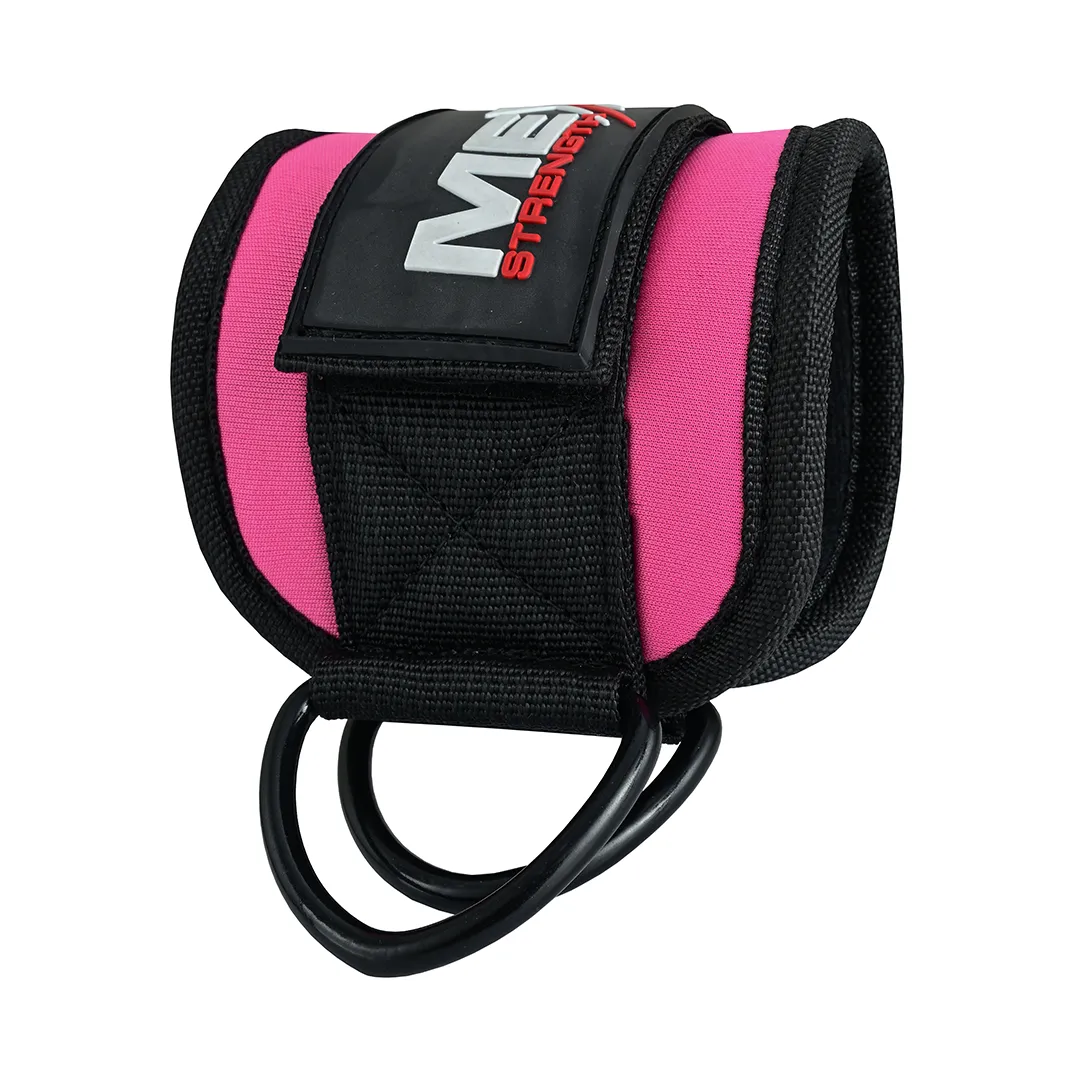 ankle straps, pink