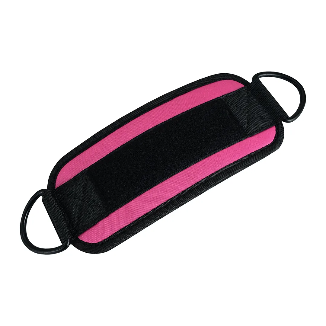 ankle straps, pink