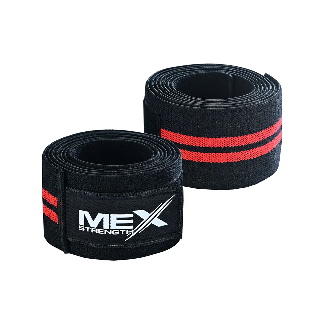 Knee wraps, red