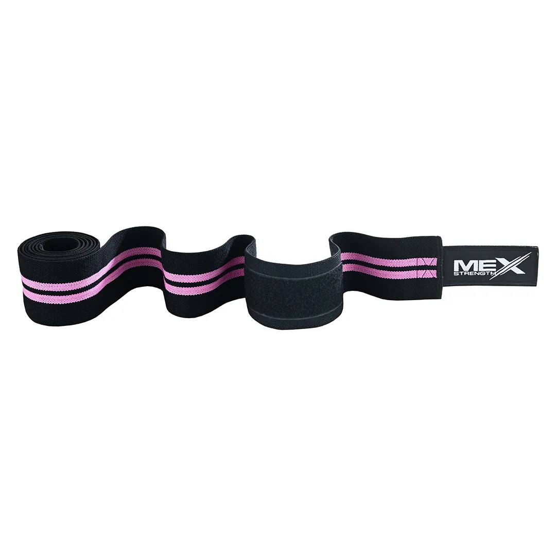 knee wraps, pink