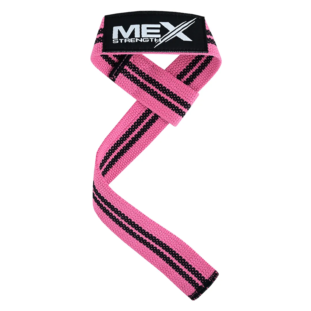 lifting straps, pink