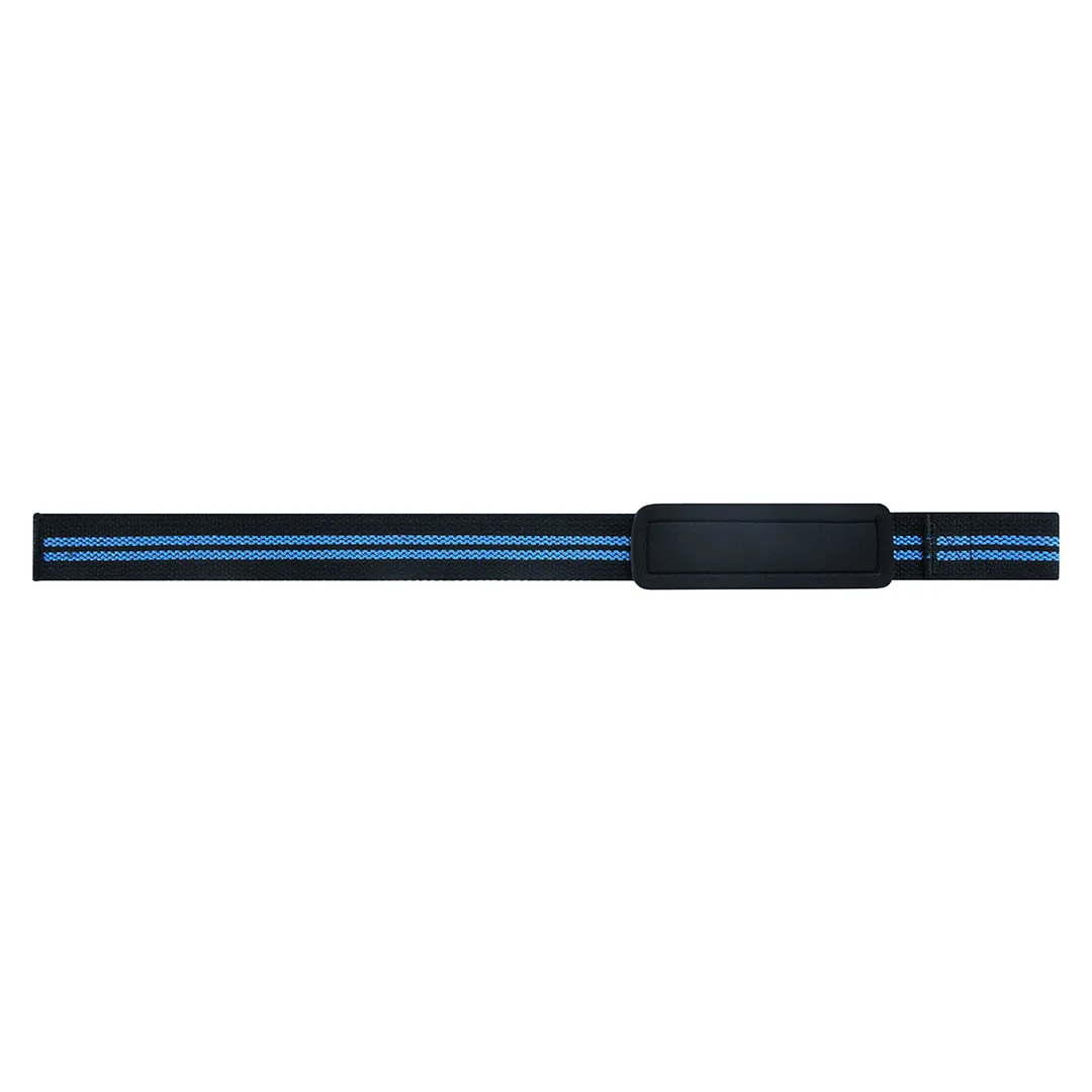 lifting straps, blue